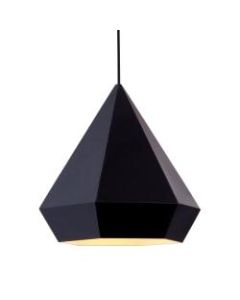 Zuo Modern Forecast Ceiling Lamp, 13-4/5inW, Black