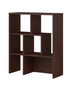kathy ireland Office by Bush Business Furniture Centura Bookcase Hutch, Century Walnut, Standard Delivery