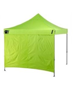 Ergodyne SHAX 6098 Pop-Up Tent Sidewall, 10ft x 10ft, Lime