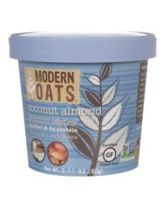 Modern Oats Premium Oatmeal Cups, Coconut Almond, 2.11 Oz, Pack Of 12 Cups