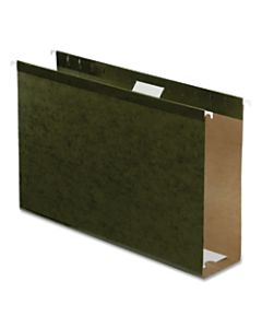 Pendaflex Premium Reinforced Extra-Capacity Hanging File Folders, 3in Expansion, Legal Size, Green, Pack Of 25 Folders
