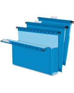 Pendaflex SureHook Pocket Reinforced Box Files, 2in Expansion, Legal Size, Blue, Pack Of 25