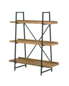 Glamour Home Ailis 56in Bookcase, Brown