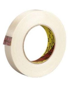 3M 898 Strapping Tape, 3/8in x 60 Yd., Clear, Case Of 96