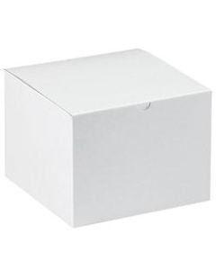 Office Depot Brand Gift Boxes, 8inL x 8inW x 6inH, 100% Recycled, White, Case Of 50