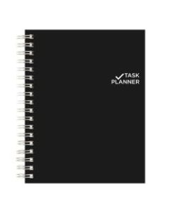 Blueline Undated Daily Task Planner, 9-1/4in x 7-1/4in, 50% Recycled
