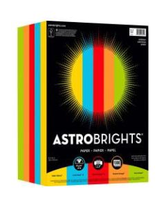 Astrobrights Everyday Smooth Color Paper, Letter Size (8 1/2in x 11in), 24 Lb, Assorted Colors, Ream Of 1000 Sheets