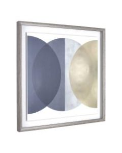 Lorell Circle Design Framed Abstract Art, 29-1/4in x 29-1/4in, Design I