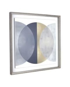 Lorell Circle Design Framed Abstract Art, 29-1/4in x 29-1/4in, Design II