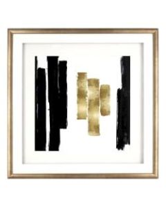 Lorell Blocks Design Framed Abstract Artwork, 29-1/2in x 29-1/2in, Design I