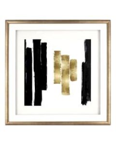 Lorell Blocks Design Framed Abstract Artwork, 29-1/2in x 29-1/2in, Design I