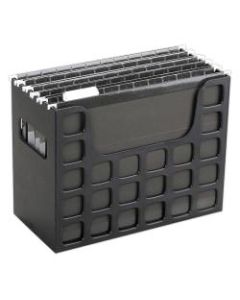 Oxford Decoflex File Holder, 9 1/2inH x 12 3/16inW x 6inD, Black