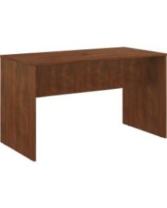 Lorell Essentials Laminate Standing Height Table - 72in x 36in x 41.3in - Band Edge - Material: Polyvinyl Chloride (PVC) Edge - Finish: Cherry Laminate Surface