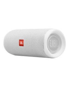 JBL Flip 5 Portable Waterproof Speaker, White, JBLFLIP5WHTAM-Q