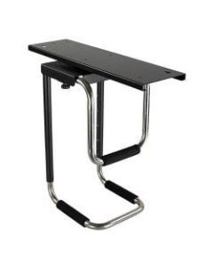 Mount-It! MI-7155 Adjustable Computer Tower Mount, 21-7/8inH x 10inW x 18-1/16inD, Black