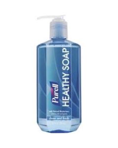 PURELL Healthy Soap - Fresh Clean Scent - 12 fl oz (354.9 mL) - Pump Bottle Dispenser - Dirt Remover, Kill Germs - Hand, Home, Office - Blue - 12 / Carton
