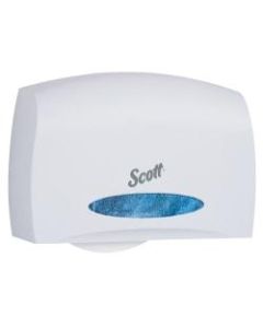 Kimberly-Clark Coreless JRT Toilet Tissue Dispenser, 9 3/4inH x 14 1/4inW x 6inD, White
