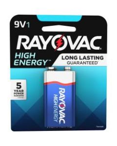 Rayovac Alkaline 9 Volt Battery - For Multipurpose - 9 V DC - 48 / Carton