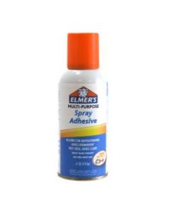 Elmers Spray Adhesive, Clear, 4 Oz