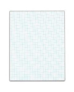 TOPS Quadrille Pads With Heavyweight Paper, 4 x 4 Squares/Inch, 50 Sheets, White