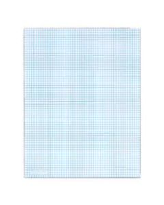 TOPS Quadrille Pads With Heavyweight Paper, 6 x 6 Squares/Inch, 50 Sheets, White
