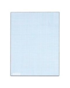 TOPS Quadrille Pads With Heavyweight Paper, 8 x 8 Squares/Inch, 50 Sheets, White