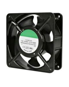 Star Tech.com 120mm Axial Rack Muffin Fan for Server Cabinet - 115V - AC Cooling - Low Noise & Quiet PC Computer Case Fan