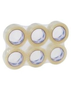 Tape Logic #900 Hot Melt Tape, 2in x 55 yd., Clear, Case Of 6