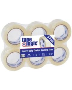 Tape Logic #900 Hot Melt Tape, 2in x 110 Yd., Clear, Case Of 6