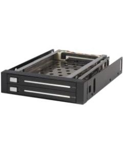 StarTech.com 2 Drive 2.5in Tray less Hot Swap SATA Mobile Rack Backplane