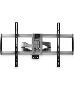 StarTech.com Full Motion TV Wall Mount for 32in-75in VESA Display, Heavy Duty Articulating Adjustable Large TV Wall Mount Bracket, Silver