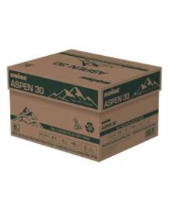 Boise ASPEN 30 Multi-Use Paper, Legal Size (8 1/2in x 14in), 20 Lb, 30% Recycled, FSC Certified, Ream Of 500 Sheets, Case Of 10 Reams