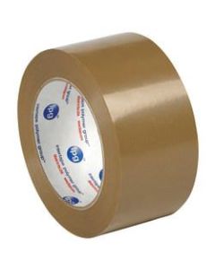 Partners Brand Natural Rubber Carton Sealing Tape, 2.2 Mil, 2in x 55 Yd., Tan, Case Of 36