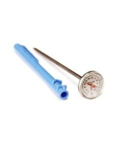 Taylor Precision Bi-Thermal Pocket Thermometer, 0 - 200 deg.F, Silver