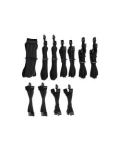 CORSAIR Premium individually sleeved pro kit (Type 4, Generation 4) - Power cable kit - 2 ft - black