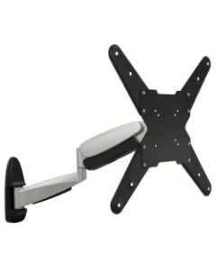 Mount-It! MI-442 Height-Adjustable TV Wall Mount, 15inH x 18inW x 3-13/16inD, Black