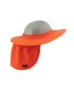 Ergodyne Chill-Its 6660 Hard Hat Brim With Shade, Orange