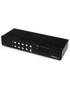 StarTech.com 4x4 VGA Video Matrix Switch Splitter with Audio - Share up to four distinct VGA inputs and audio source signals between multiple monitors - 4x4 VGA Matrix Video Switch with Audio - Video/Audio Switch - VGA Matrix Switcher