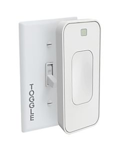 Switchmate Bright Toggle Smart Light Switch, 4-3/4inH x 1-13/16inW x 2inD, White