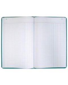 Boorum & Pease Canvas Account Book, Journal, 16 Lb., 12 1/8in x 7 5/8in, 300 Pages, Blue