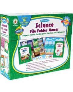 Carson-Dellosa Science File Folder Games, Grades K -1