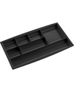 CEP 7-compartment Desk Drawer Organizer - 7 Compartment(s) - 0.8in Height x 13.5in Width7.3in Length - Black - Polystyrene - 1 Each