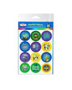 Kenson Parenting Solutions I Can Do It! Motivational Classroom Stickers, 5in x 7in, Pack Of 24 Stickers, Preschool - Grade 3