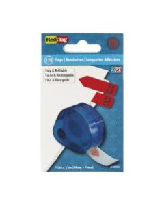 Redi-Tag Preprinted Signature Flags In Dispenser, SIGN HERE, Arrow, Red