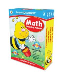 Carson-Dellosa CenterSOLUTIONS Learning Games, Math, Grade K