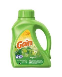 Gain Liquid Laundry Detergent, Original, 50 Oz, Pack Of 6