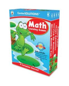 Carson-Dellosa CenterSOLUTIONS Learning Games, Math, Grade 1