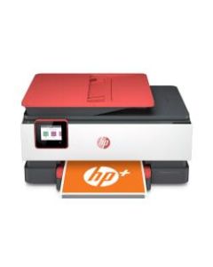 HP OfficeJet Pro 8035e All-in-One Wireless Color Printer (Coral), with bonus 6 months free Instant Ink with HP+ (1L0H8A)