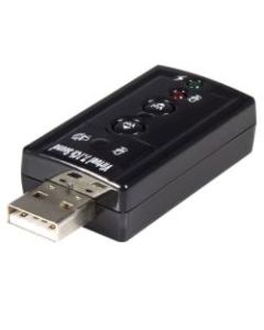 StarTech.com USB audio adapter - virtual 7.1 - external sound card - stereo audio - USB - External