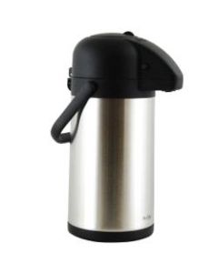 Mr. Coffee Javamax 71 Oz Vacuum-Sealed Pump Pot, Black/Silver